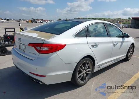 2015 Hyundai Sonata Sport 2.0T из США, поврежденный, VIN 5NPE34AB2FH041309